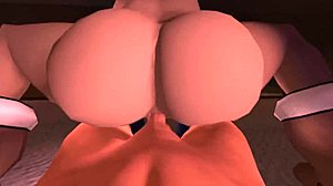 3D hentai anaali seksiä
